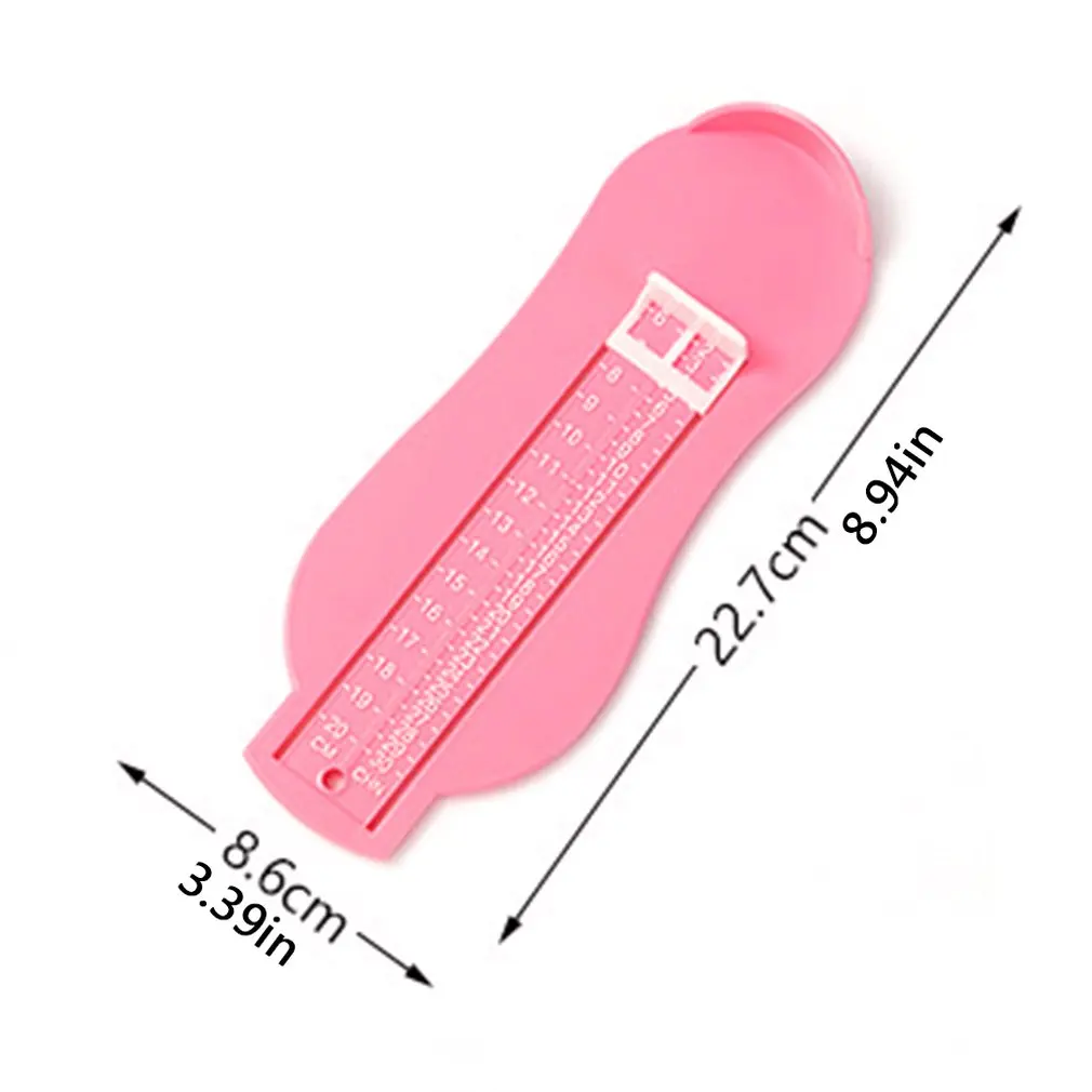 

Professional Kids Foot Measuring Device Adjustable Foot Gauge Scale Ruler Kids Shoe Sizer Portable Measure Tool