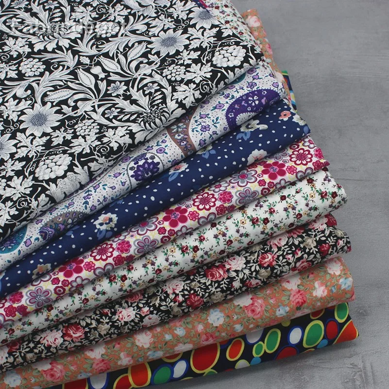 Retro Paisley Style Flower Fabric Cotton Printed Poplin for Sewing Summer Dresses Plain Cloth By Half Meter
Retro Paisley Style Flower Fabric Cotton Printed Poplin for Sewing Summer Dresses Plain Cloth By Half Meter