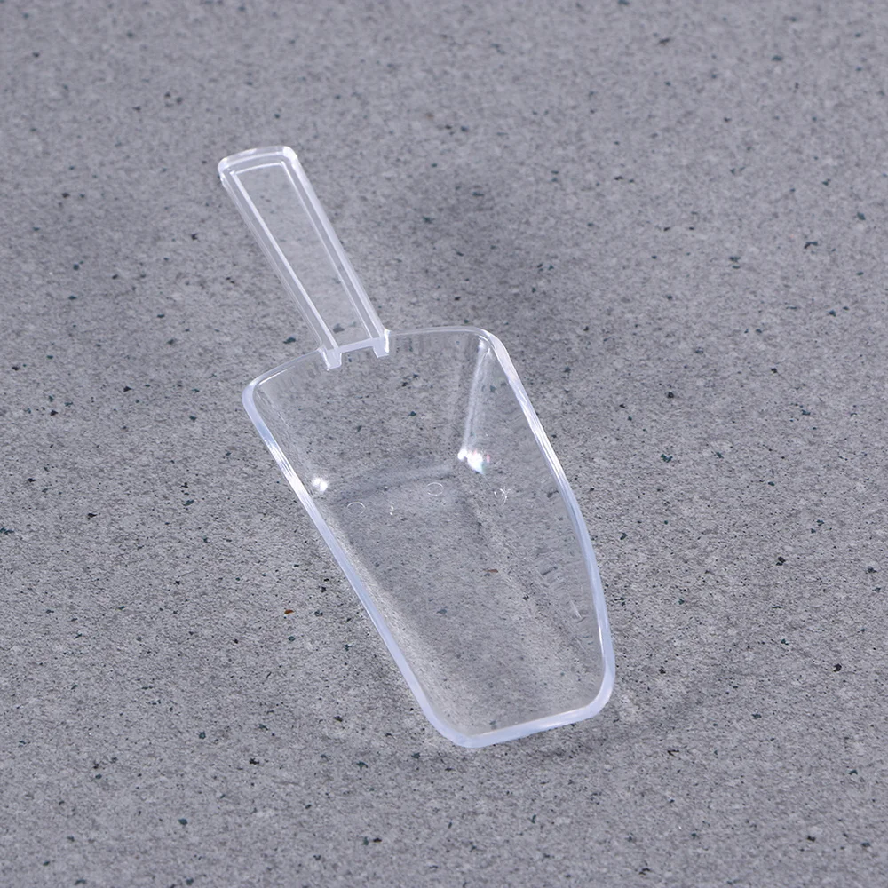 

10PCS Portable Measuring Cup Shovel Mini Ice Scoop Small Size Ice Scraper Multi-purpose Measuring Scoop Practical Kitche