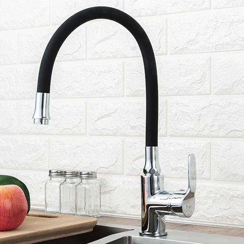 

Silica Gel Nose Any Direction Rotating Kitchen Faucet Cold and Hot Water Mixer Torneira Cozinha Single Handle Tap