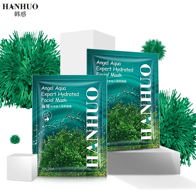 10 шт. маска из водорослей и шелковое пополнение контроль жирности усадочная поры