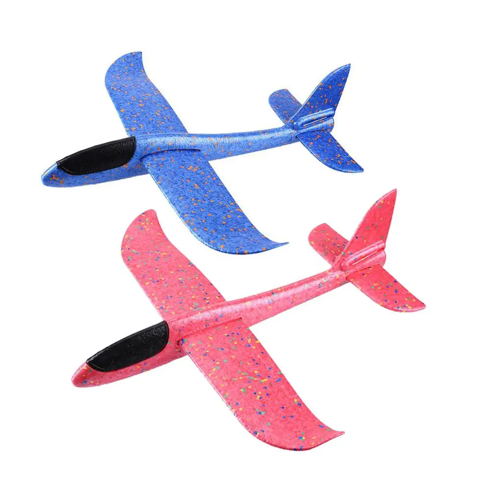 2 шт. детский планер из пеноматериала DIY самолет Летающий змей модель ручной