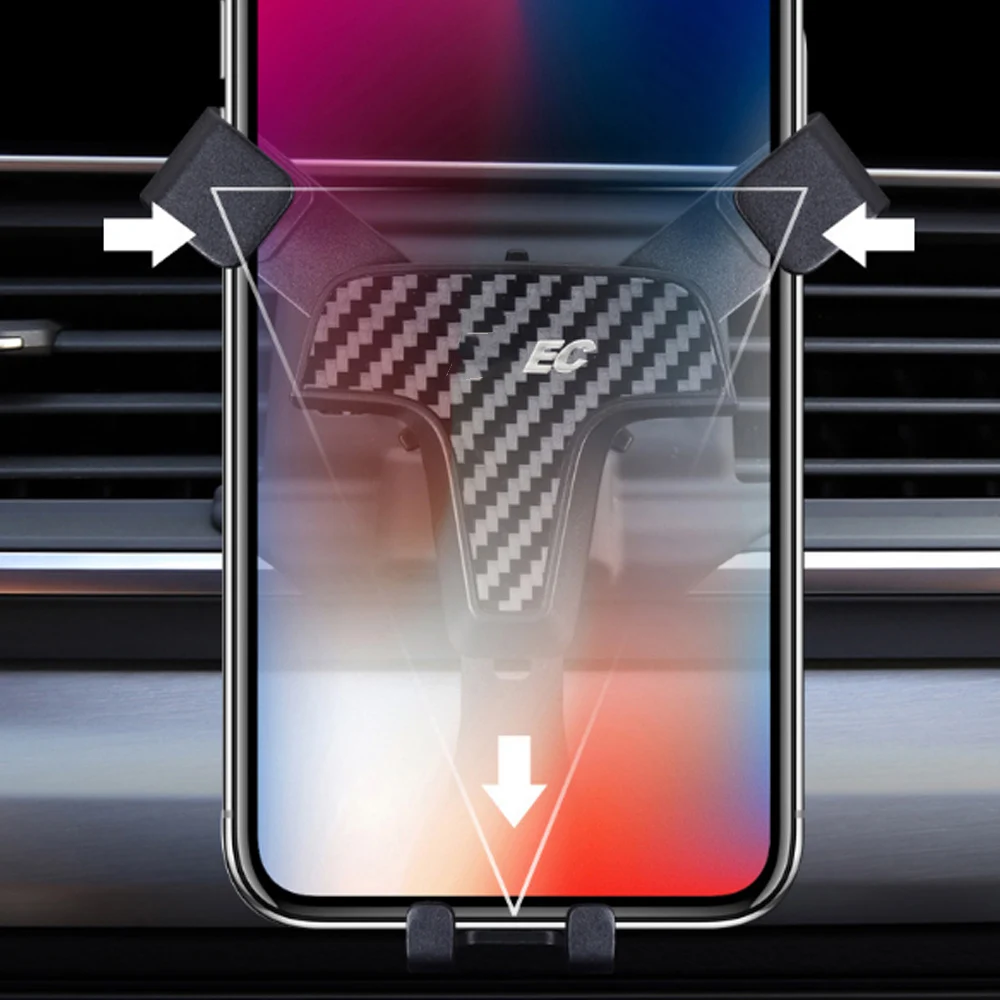 Автомобильный держатель для телефона carманgo крепление на вентиляционное