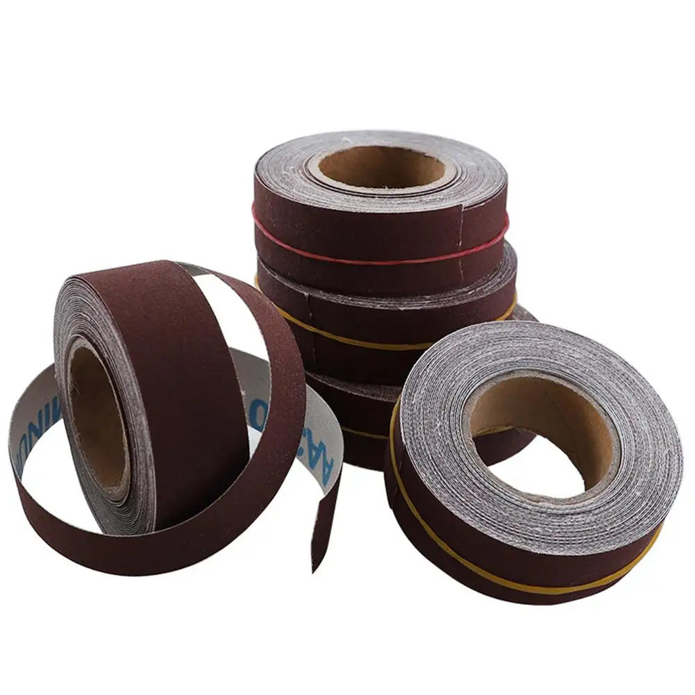 

Abrasive Paper Sandpaper With Dispenser 150, 240, 320, 400, 600 Grit Aluminum Oxide Sandpaper For Fine Grinding And Polishing