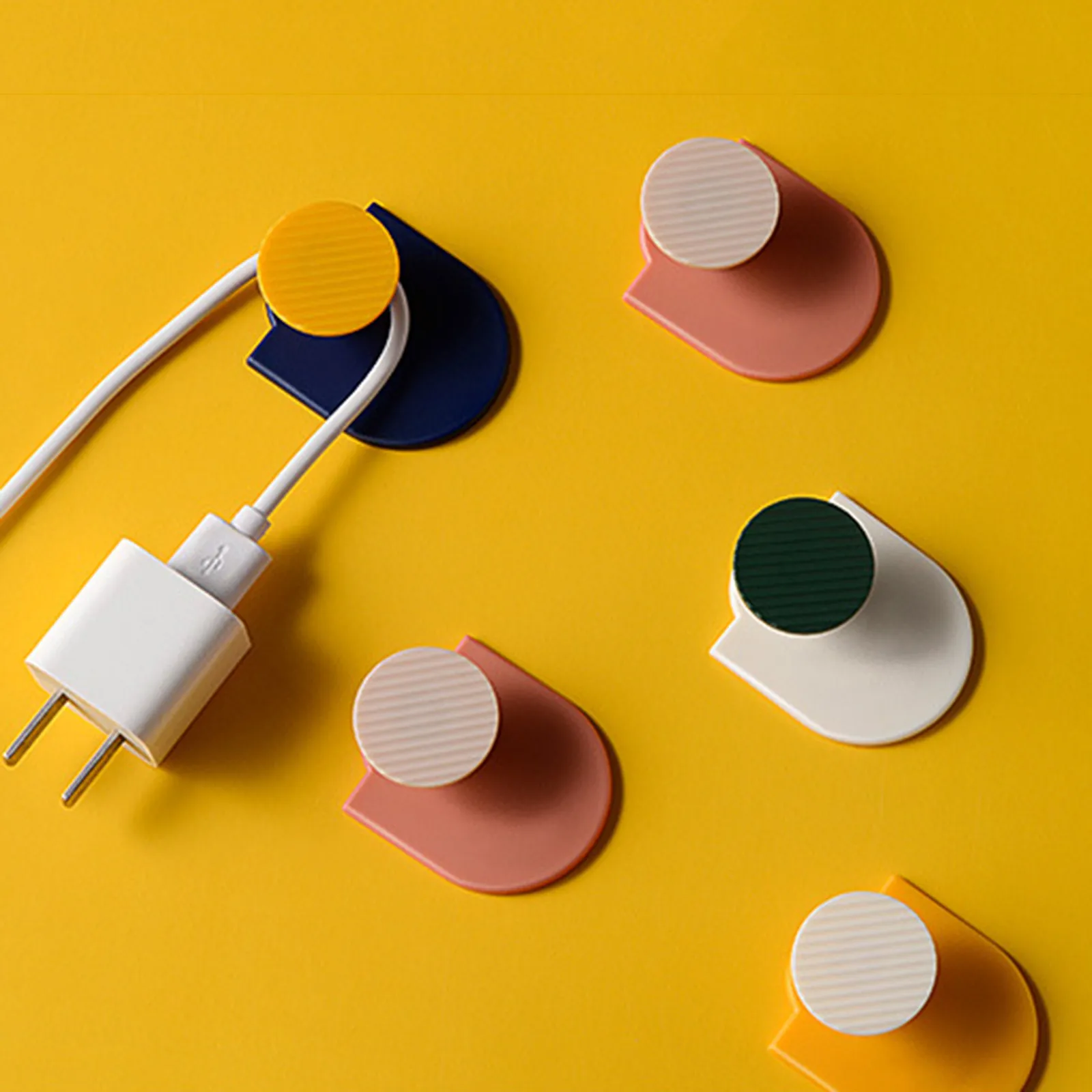 4 шт. многофункциональный крючок Не оставляющий следов|Крючки и направляющие| |