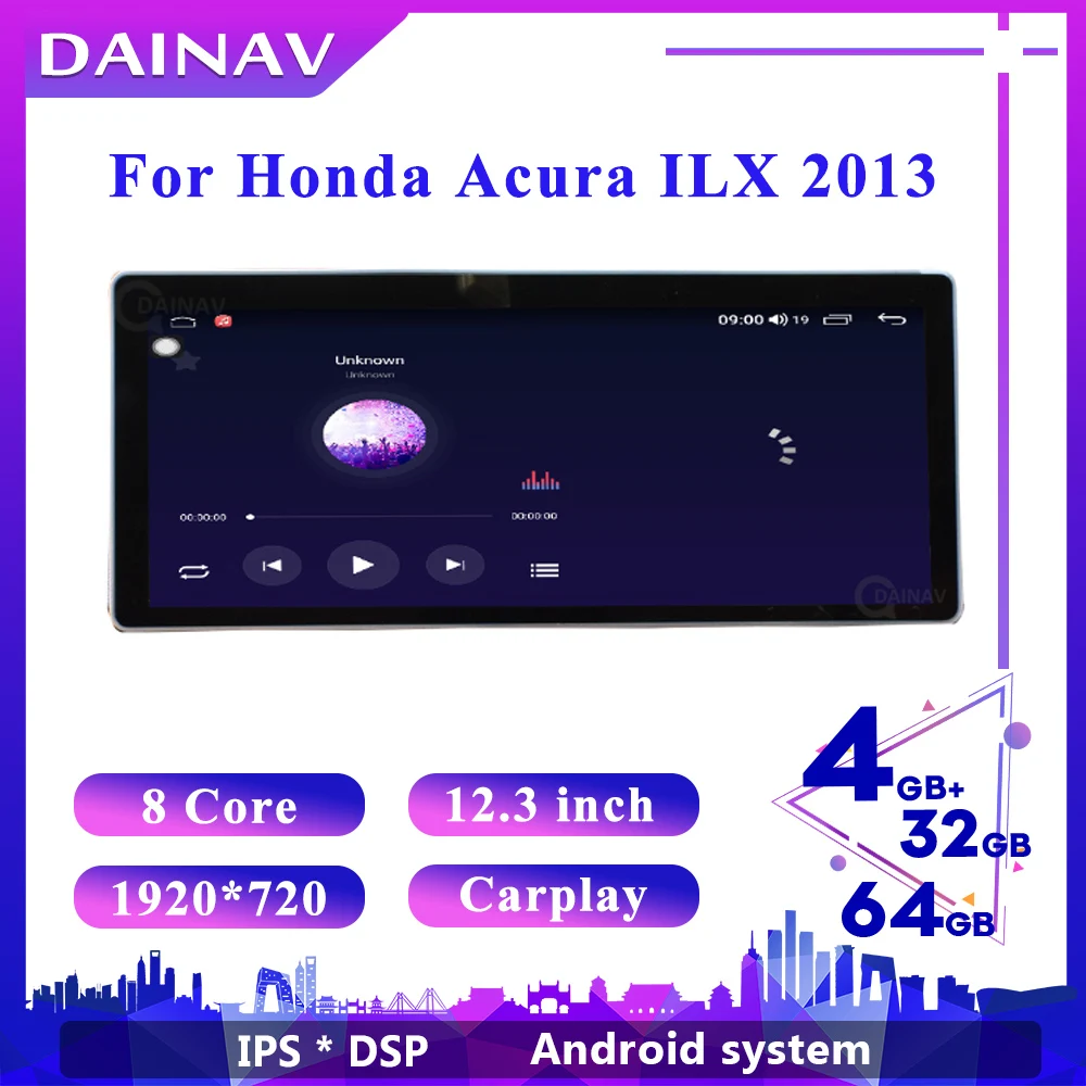 

Автомагнитола для Honda Acura ILX 2013, Android, стереоприемник, DVD-плеер, сенсорный экран IPS, GPS-навигация, мультимедийный плеер