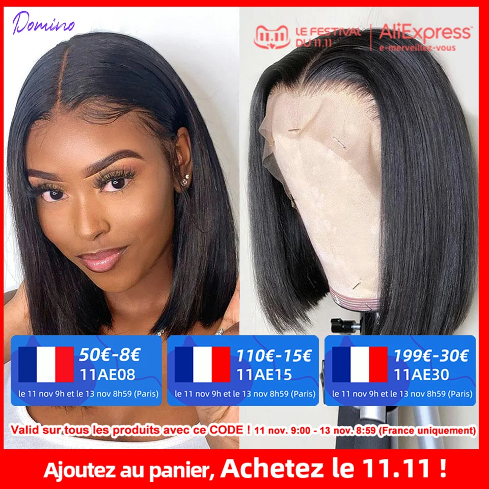 

Парики женские прямые из натуральных волос, 4x4x1, 13x4x1