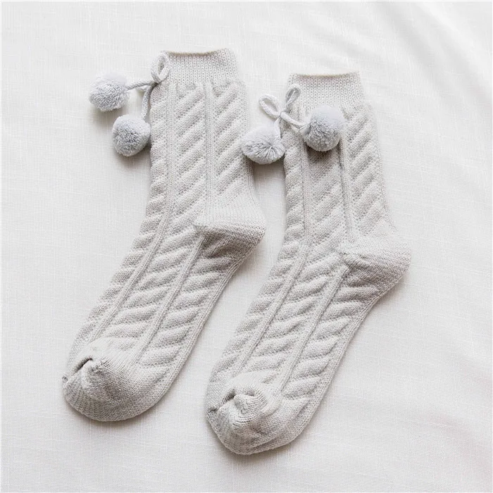 Утолщенные женские хлопковые милые плюшевые теплые домашние тапочки для сна