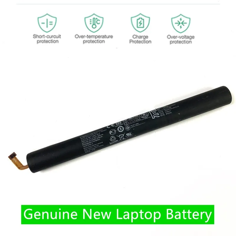 

HKFZ NEWGenuine L13D3E31 battery Repair part for lenovo YOGA TABLET B8000-F 10" L13C3E31 B8000 10" Li-ion Battery b8000 batteria