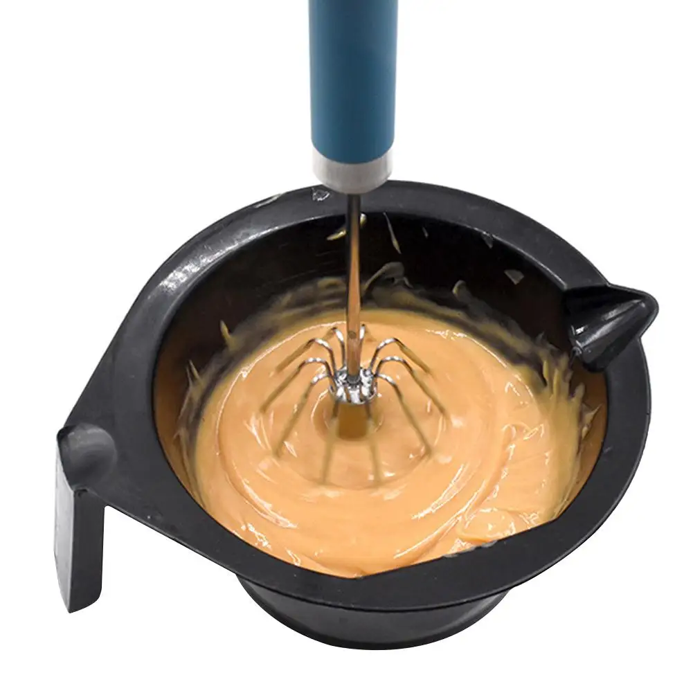 Полуавтоматический венчик для волос парикмахерский салон Венчик 1 шт. кухонный