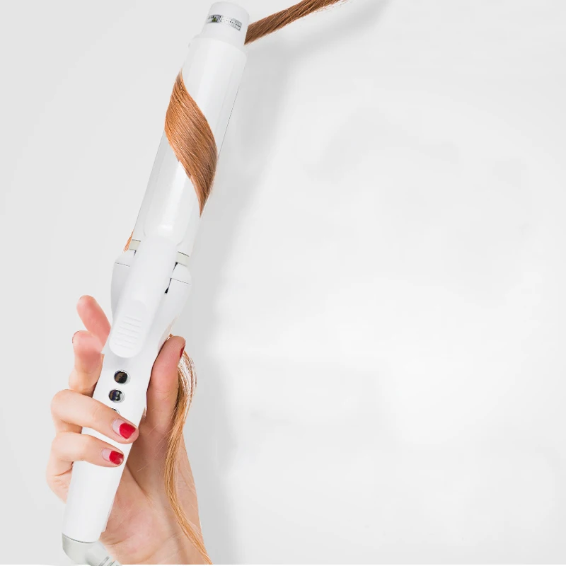 

Ceramic Hair Curler Electric Professional Hair Curling Iron Fashion Styling Tools Hairdressing Salons hair styler white 2019