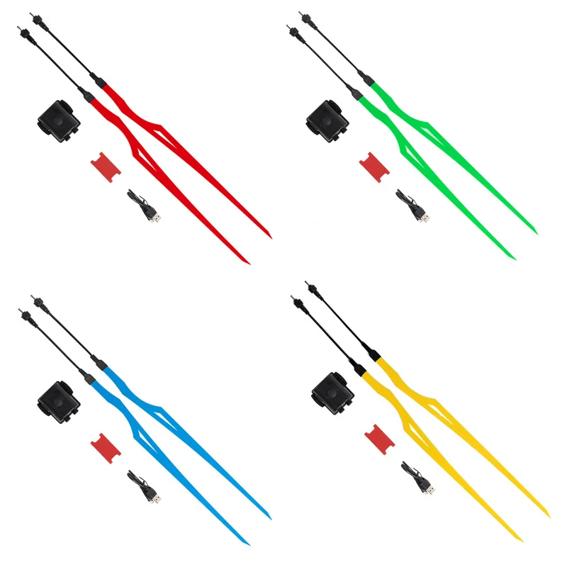 

2pcs Motorcycle Helmet Light USB Charging Bar Led Helmet Light Bar Cold Light Helmet Sheet Led Lights Strip Kit Waterproof Motor