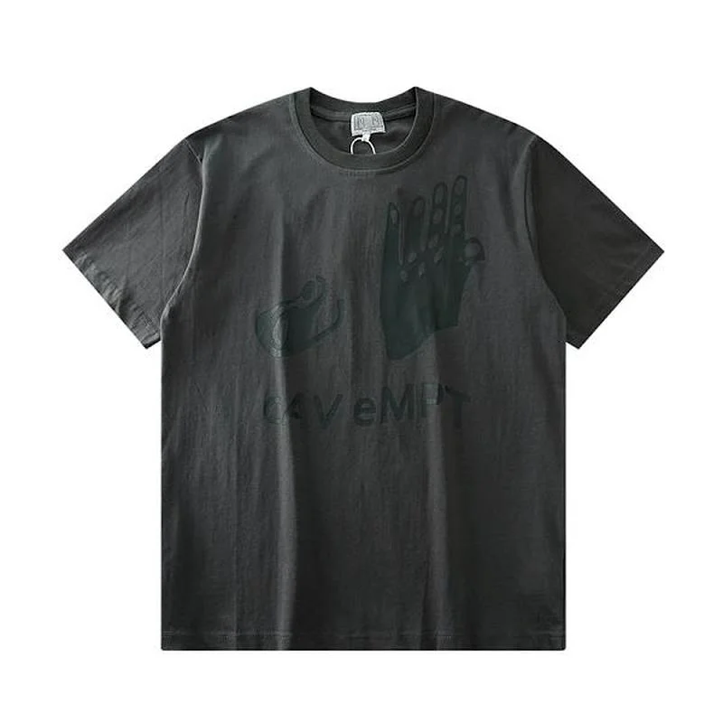 

22SS Basic Style Ound Neck Cavempt T Shirt Men Women EU Size 100% Cotton Cavempt Top Tees Vintage Clothes Summer Justin Bieber