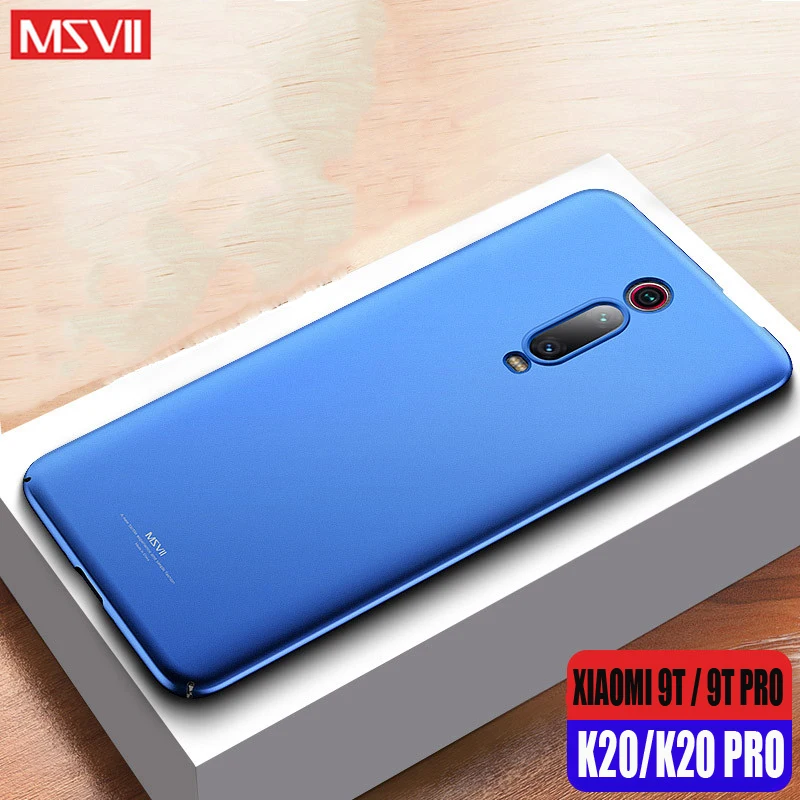 MSVII Luxury Shockproof Hard PC phone Cover On For Xiaomi Redmi K20 Pro Global K20Pro K 20 xiomi mi 9T PRO MI9T PRO Bumper case