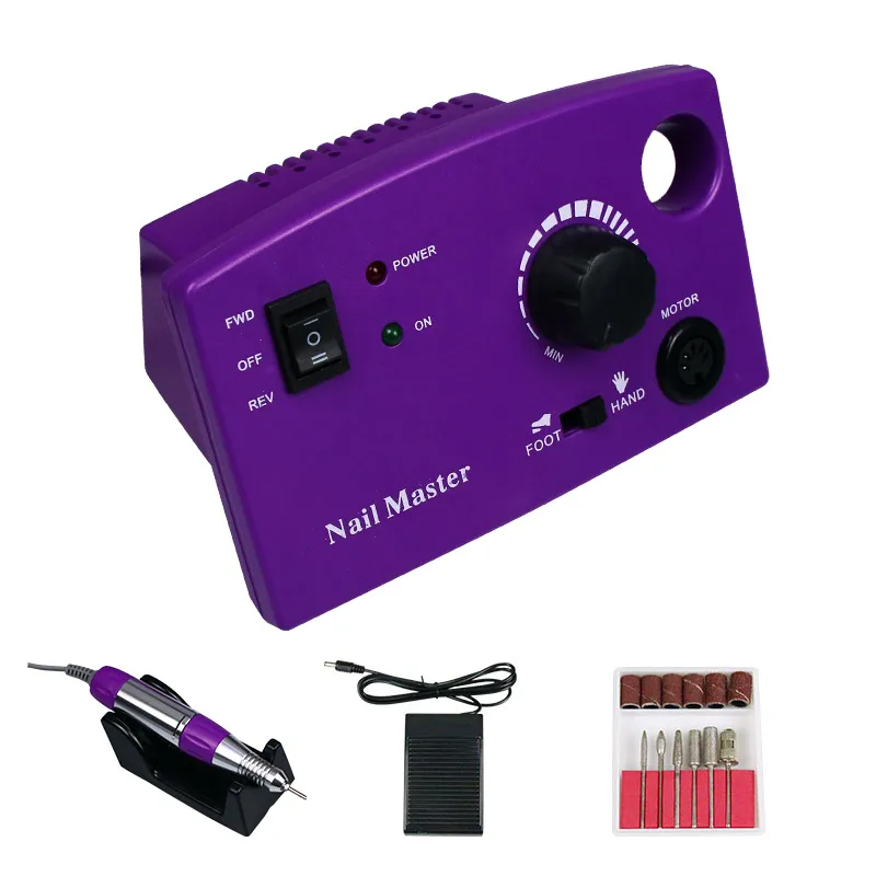 Фрезер Электрический с фрезами для аппаратного маникюра аппарат маникюрный