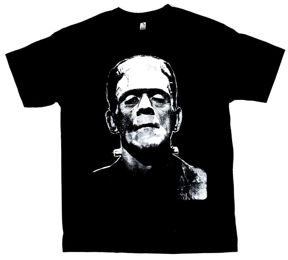 Футболка Frankenstein страшная футболка с монстром из фильма ужасов для взрослых