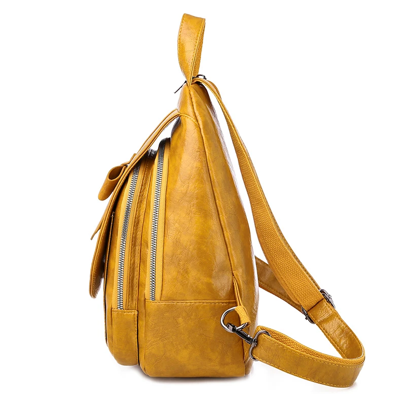 Женские кожаные рюкзаки высокое качество винтажные сумки для путешествий