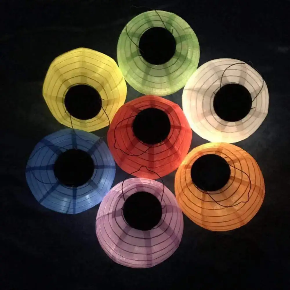 Светодиодный светильник на солнечной батарее китайские фонари