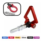 Универсальный алюминиевый прицеп JDM, буксировочный крючок сзади для BMW E46 E81 E30 E36 E90 E91, буксировочный крючок, пригодный для Volkswagen Benz