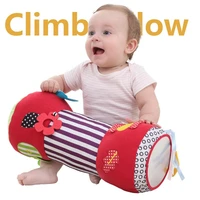 41cm newborn baby multifunction crawling roller toddler toys fitness sport soft squishy stuffed plush toys music teether bibi