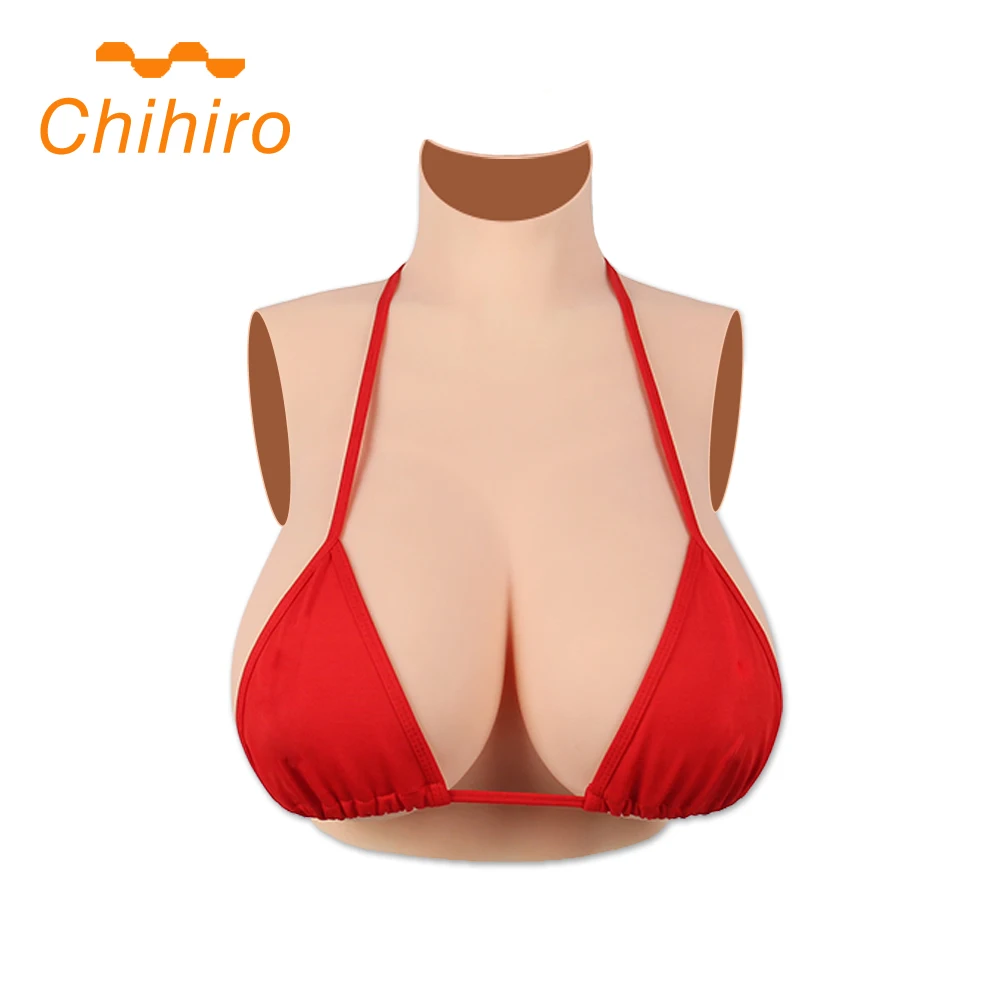 Наполнитель для груди из жидкого силикона/хлопка реалистичная форма