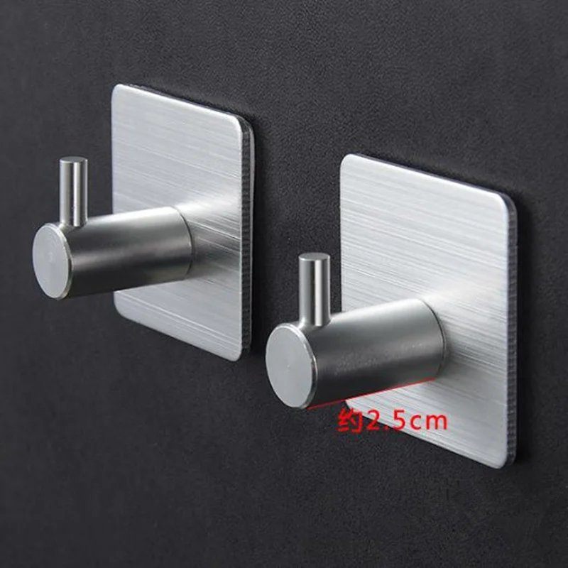 1 шт. хит продаж высокое качество наклейки клейкие крючки настенная дверь одежда