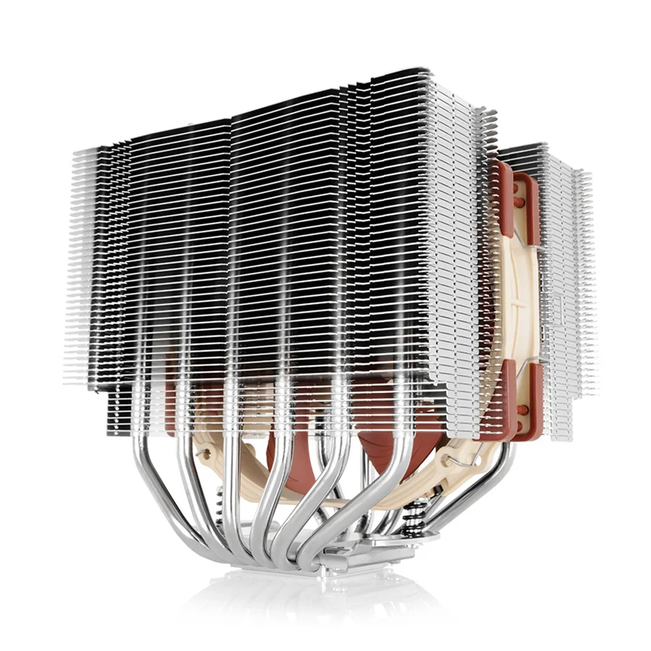 Verkauf Noctua NH-D15S Schwarz 6 Heatpipe Twin Towers CPU Kühler 140x150x25mm PWM Lüfter Ruhig Für Intel LGA 115x 2011 2066 AMD AM4