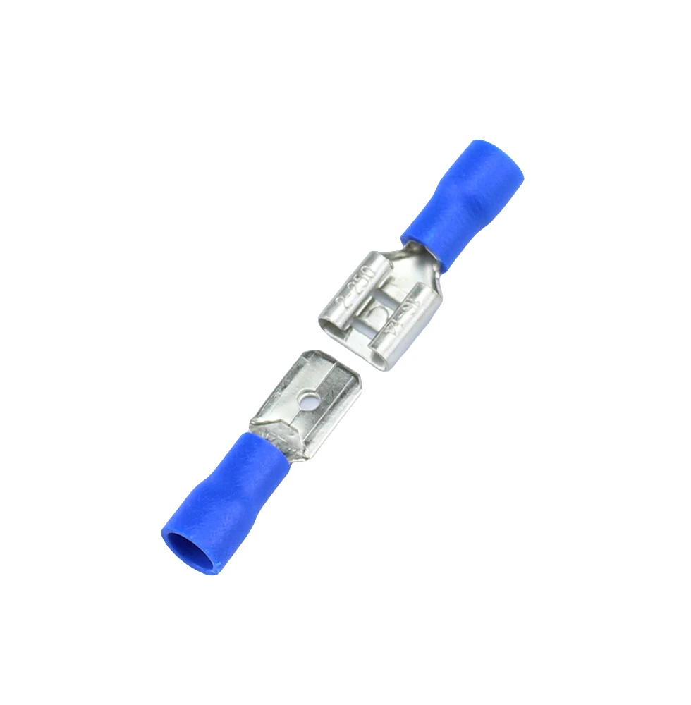 Разъемы для кабеля FDD 100-1 25 250 MDD1.25-250 мм красные гнездо + штекер изолированные