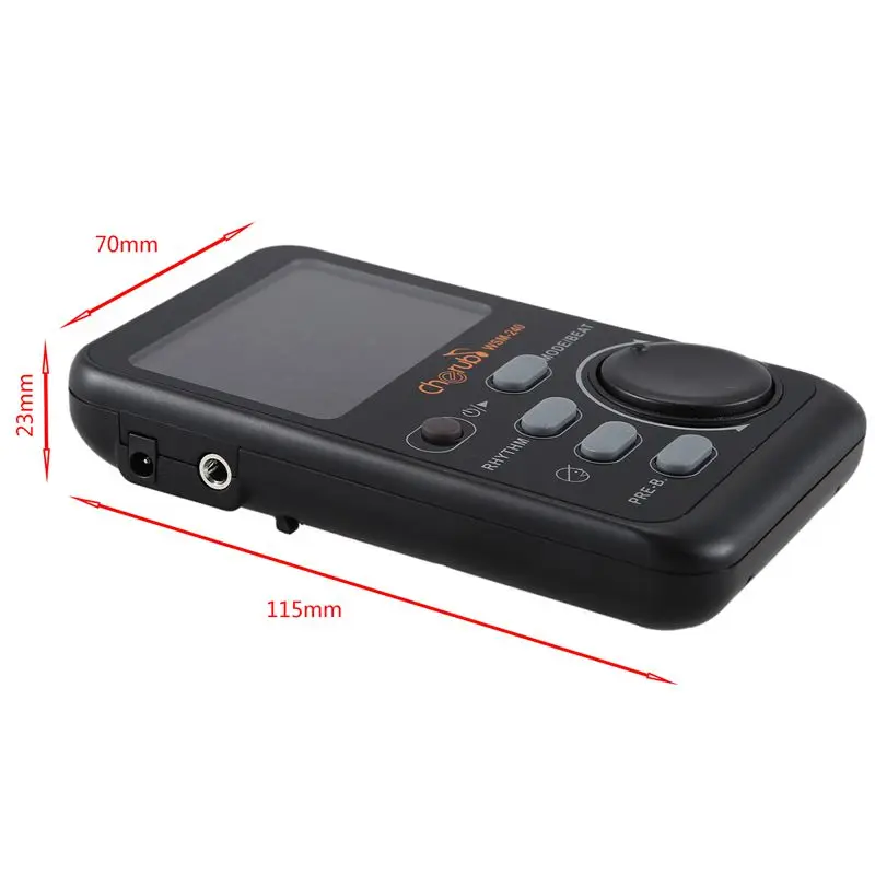 

Cherub WSM-240 Portable Electronic Guitar Bass Metronome Piano Digital metronome Drum metronome Rhythm Tutor