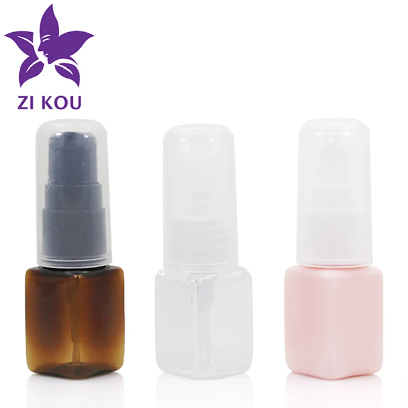 

Диспенсер косметический розовый/коричневый, 10 мл, с насосом