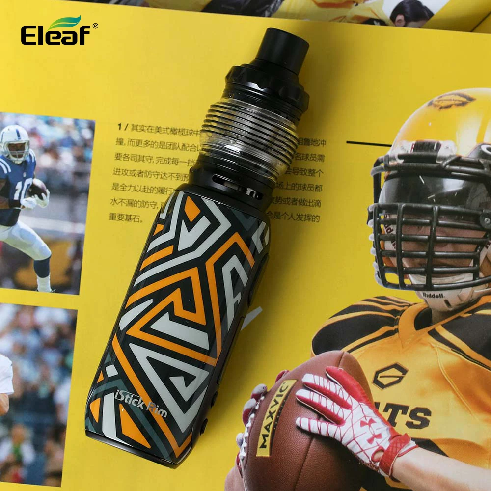 Original Eleaf iStick Rim with MELO 5 Box kit 80W max Built 3000mAh battery Fit EC-M 0.15ohm Head Electronic Cigarette | Электроника