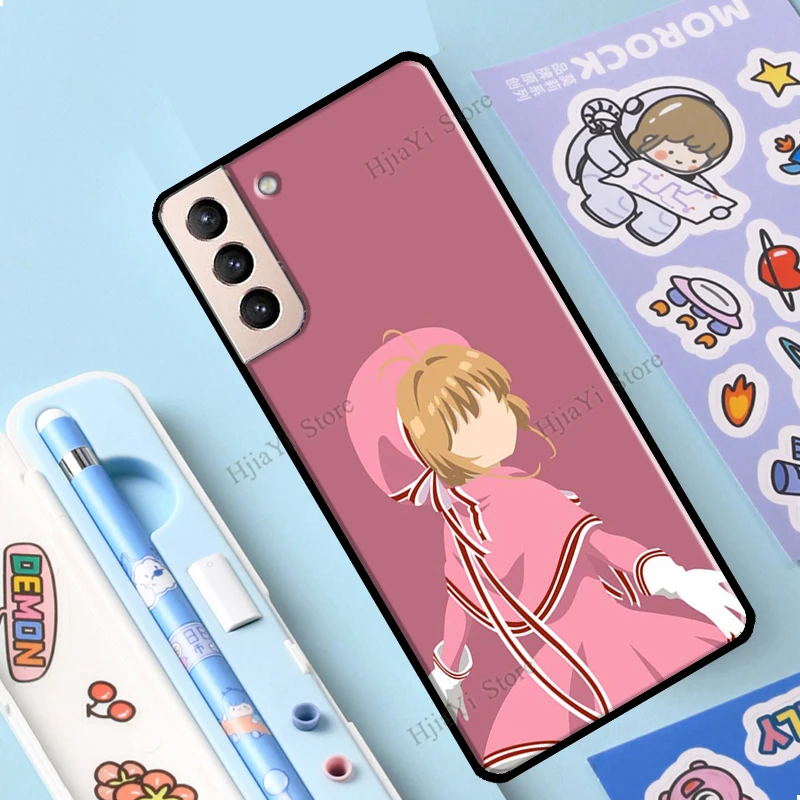 Чехол для телефона Kero chan Cardcaptor Sakura Samsung Galaxy S21 Plus Ultra Note 10 S8 S9 S10 20 S20 FE | Мобильные