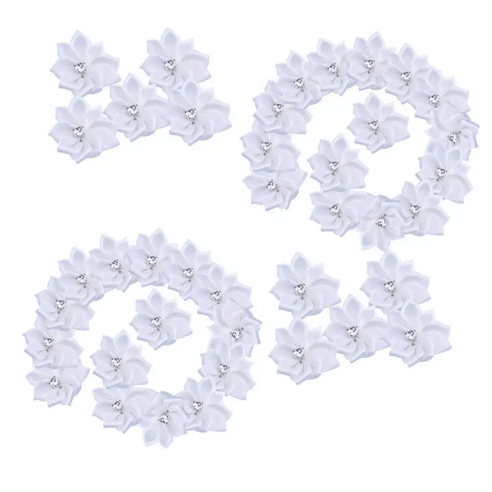 Cute Embroidered Flower Applique Small Flowers Patches DIY Craft for Clothes Shoes Bags Hat Decor Sewing Accessories | Дом и сад