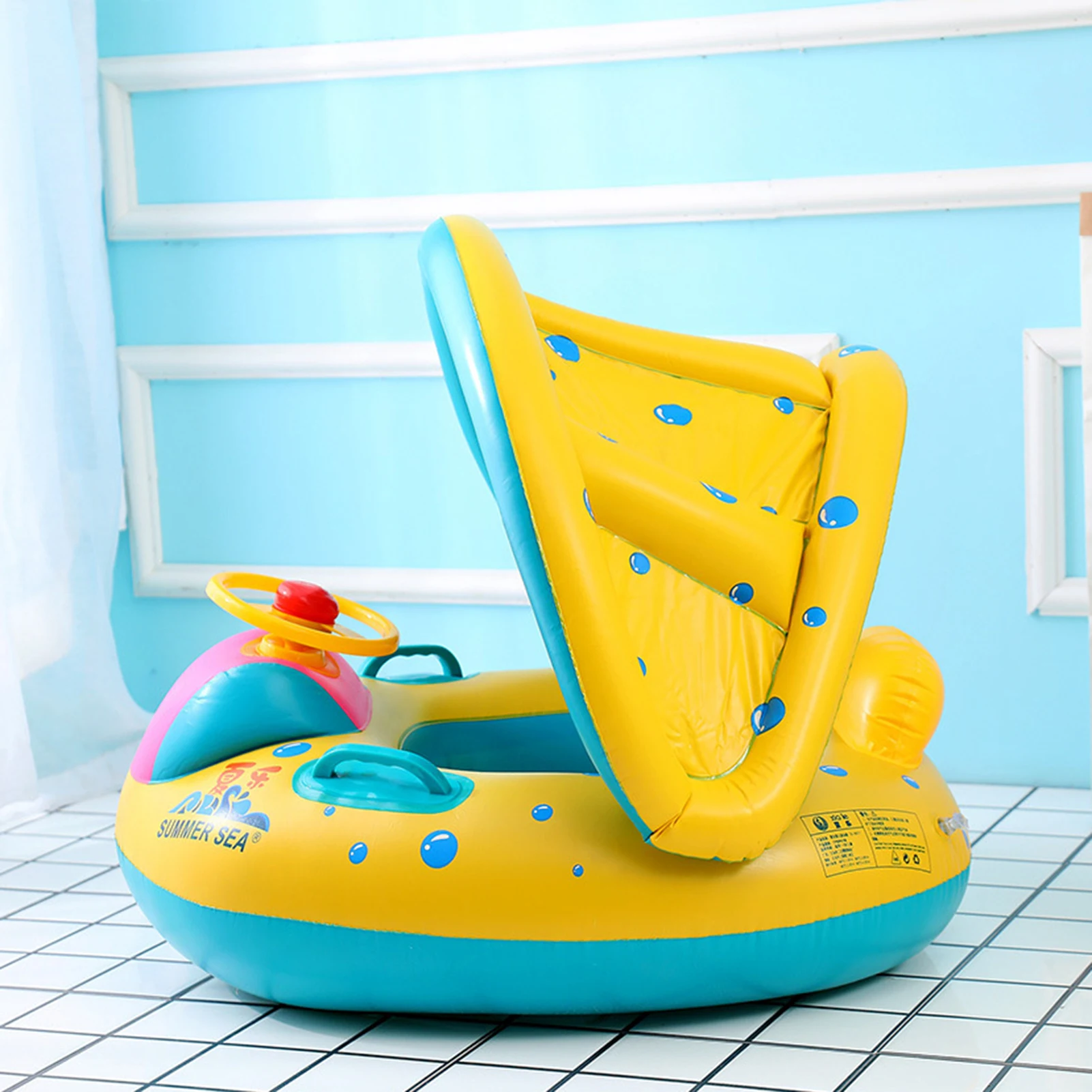 

Inflatable Baby Swimming Ring Kids Summer Swimming Pool Swan Swim Float Water Fun Pool Toys Swim Ring Seat Boat Sport everyday