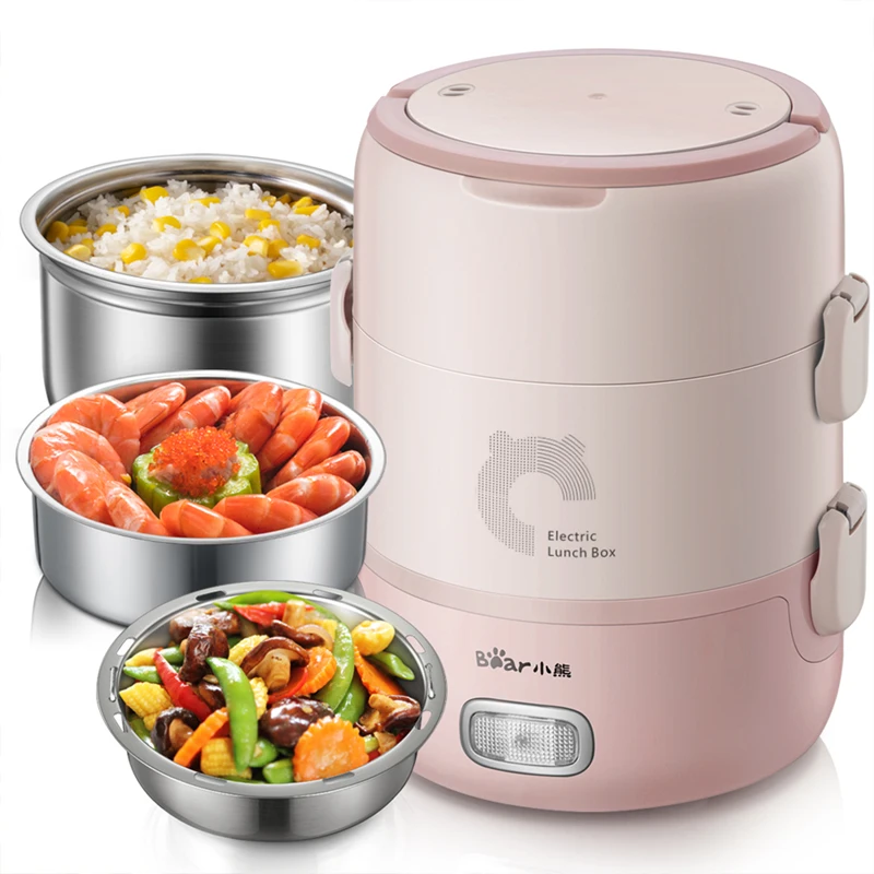 220V 2L электрическая плита риса Плита Портативный мини электрический обеды