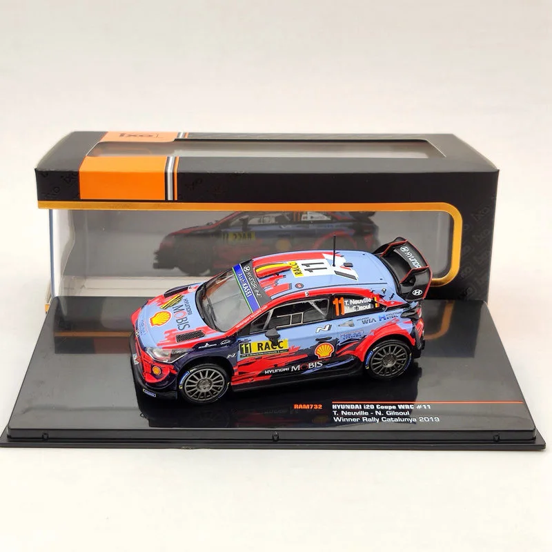 IXO 1/43 для H ~ DAI i20 Coupe WRC #11 T.N N.G Winner Rallye Catalunya 2019 RAM732 литая под давлением модель