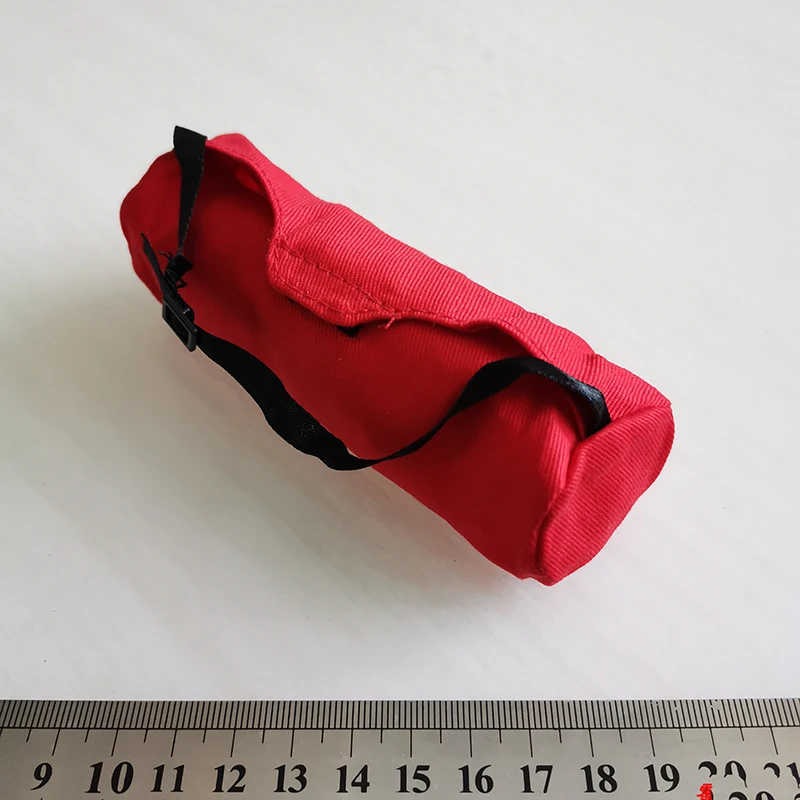 

1/6 Scale Fashion Red Tennis Bags Backpack Model for 12''Body DIY Accessories