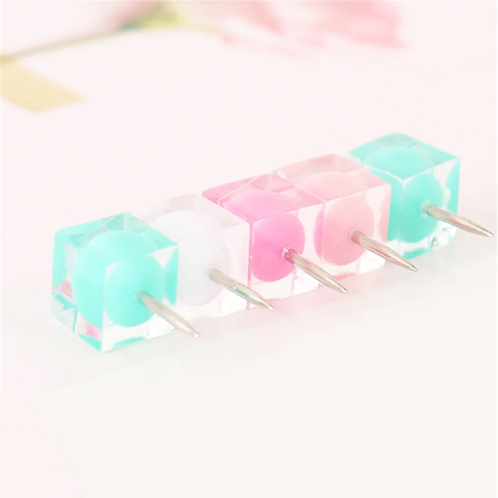 48 шт./кор. кавайные цветные скрепки-скрепки скрепки бумажные зажимы милые