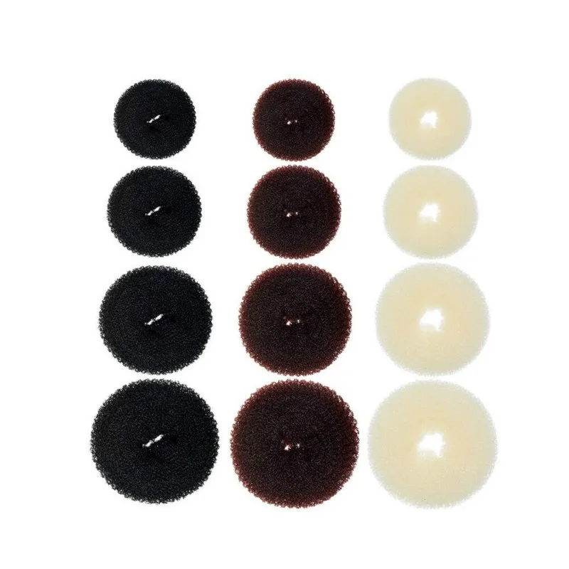 

Fashion Women Magic Shaper Donut Hair Ring Bun Maker Hair Accessories Lady Styling Tool Headwear Hair Bands for Women 2019 SA-8