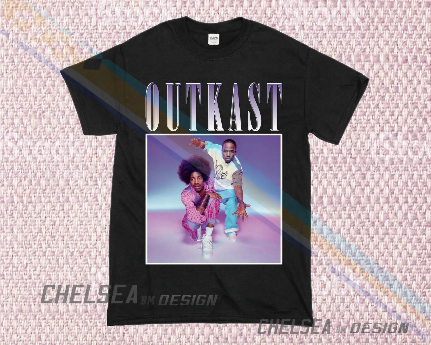 

Inspired By Outkast T-Shirt Merch Tour Limited Vintage Rare 2019 Unisex Tee