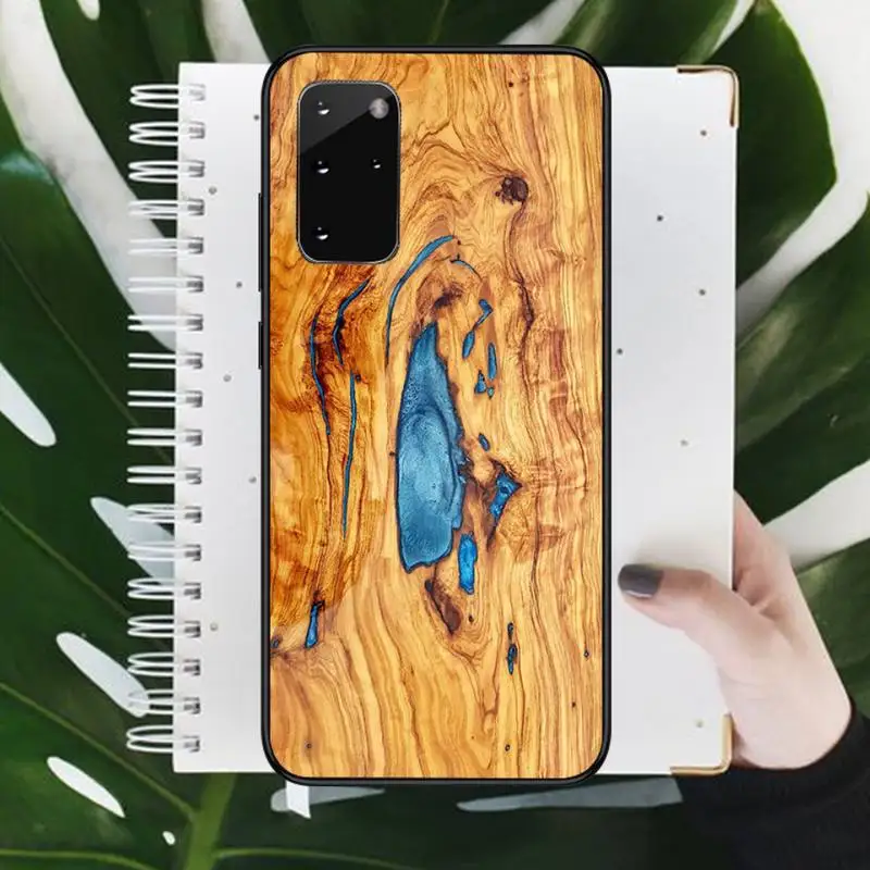 

Traveler Protective Wood Resin Phone Cases For Samsung galaxy S 9 10 20 A 10 21 30 31 40 50 51 71 s note 20 j 4 2018 plus