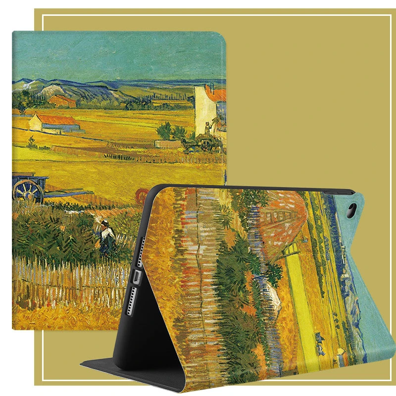 

Силиконовый смарт-чехол для Huawei MatePad 10,4 дюйма в ретро стиле, чехол для Huawei MatePad Por 10,8, M5 lite 8/10, 1,M6 8,4/10,8 дюйма