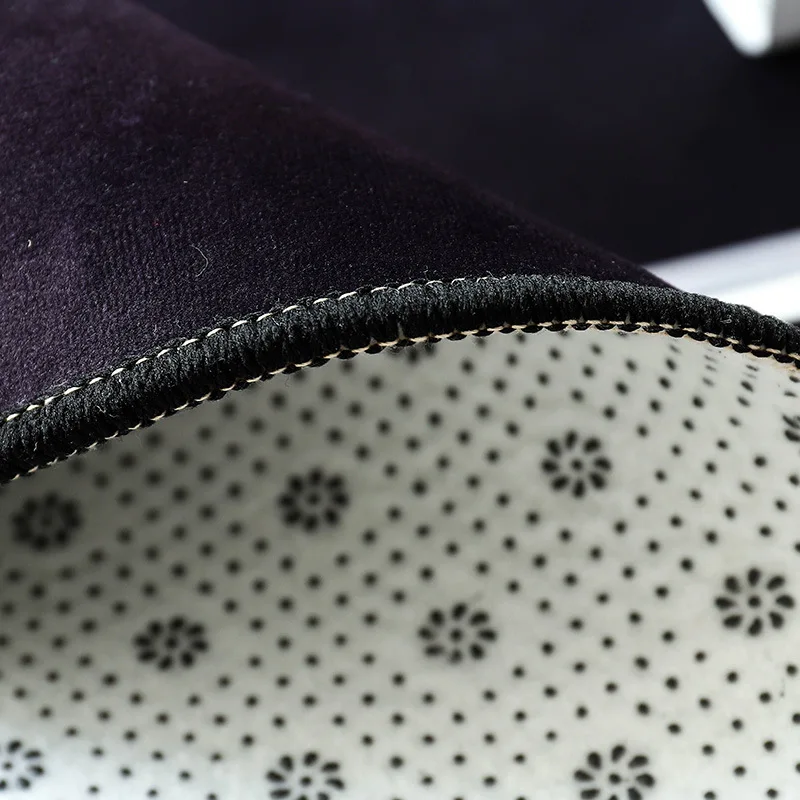 Треугольный ковер геометрической формы для спальни скандинавские Нескользящие