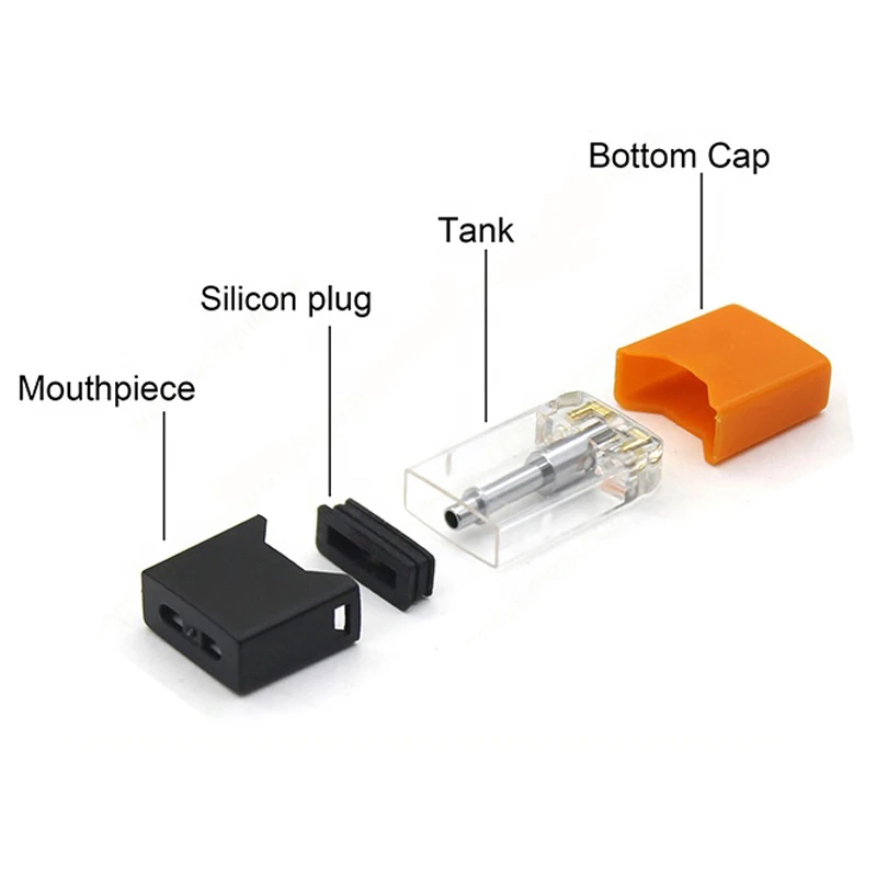 

NEW 1.5ohm empty Pod Cartridge 0.7ml lide-to-push Design for JUUL Coco Jpod JBox unique Demon Killer IN STCOK