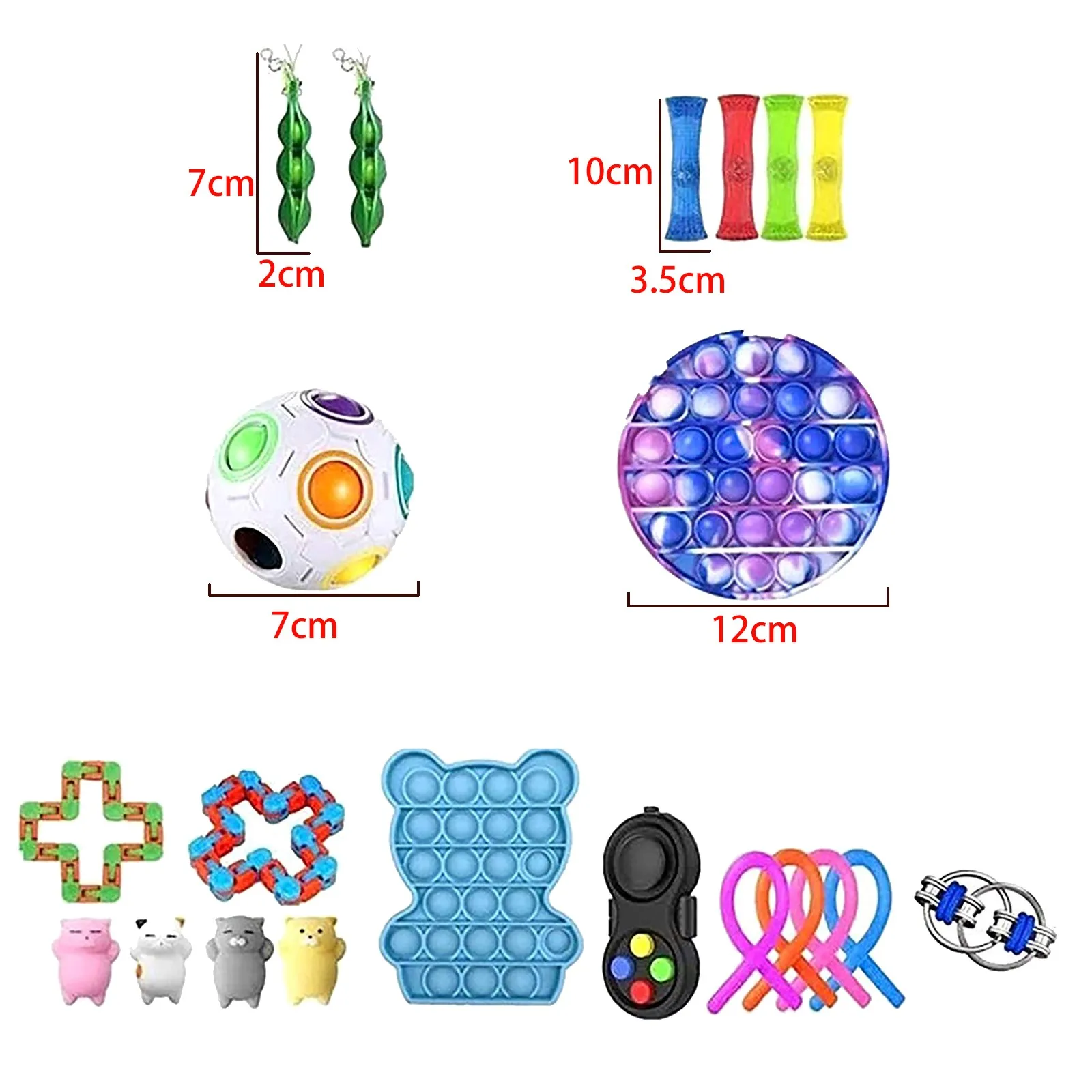 

Toy Set Cheap Sensory Toys Funny Slow Soft Kid Decompression Balls Pack For Kids Or Adults Figetget Toys Pack Figit Toys R5