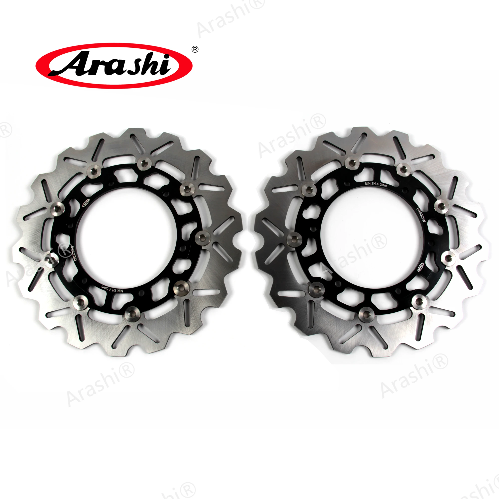 

Arashi 2PCS For YAMAHA XV ROADLINER 1900 2006 CNC Floating Front Brake Disc Rotors Brake Disk Motorcycle Accessories