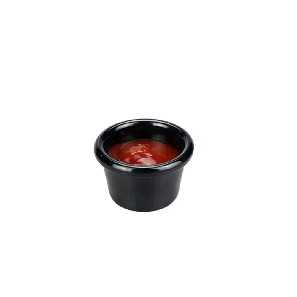 

[Clearance Sale] 1PC 6CM Black Sauce Cup for Cafe Lounge Bar Small Bowl