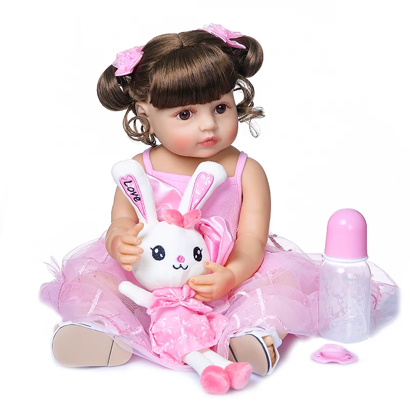 

55CM bebe reborn doll toys Simulated Babies real silicone baby Dolls Children Toys festival Gift waterproof soft touch