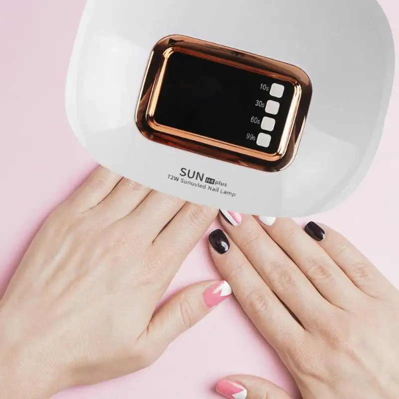 

Pro 72W UV Lamp LED Nail Lamp Low Heat Nail Dryer with 36 LED Manicure Tool