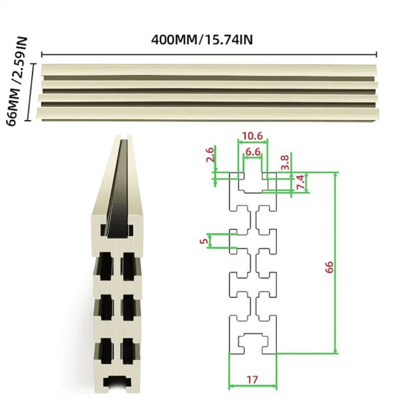 

50/66mm Electric Circular Saw Bracket Electric Circular Saw Fixed Ra-il Sli-de Rail Cutting Machine Fixed Bracket Tool